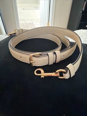 Coach Leather Adjustable D Ring Crossbody Shoulder Strap